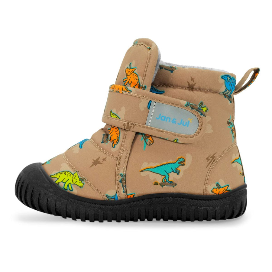Zapatillas de skate Jan And Jul cálidas y secas, con dinosaurios