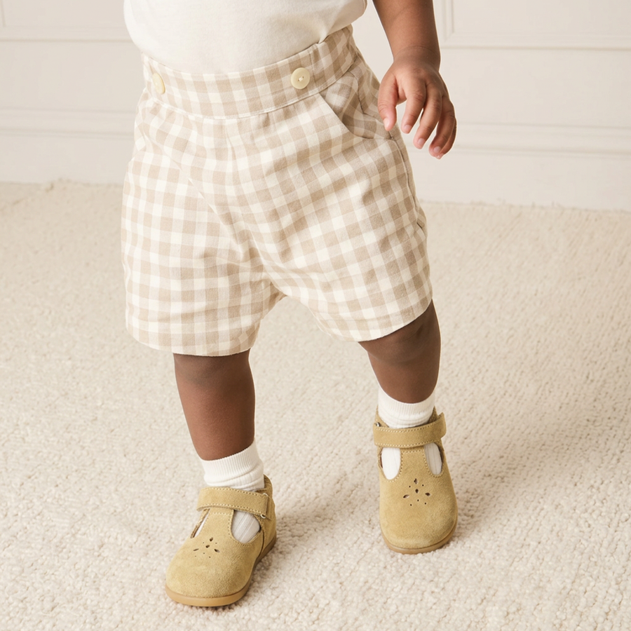 Babybotte Paris Velcros Beige
