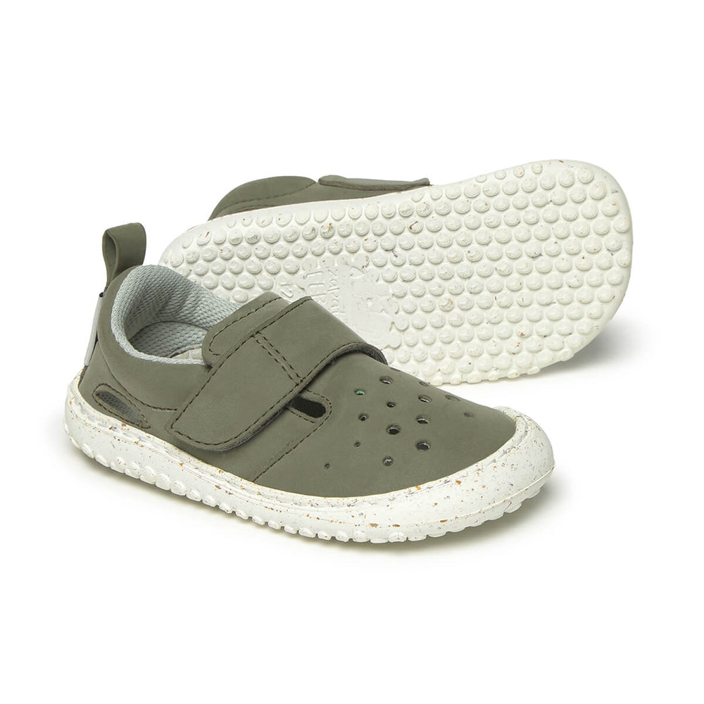 Zapato Feroz Rockers Benisa Kaki Microfibra