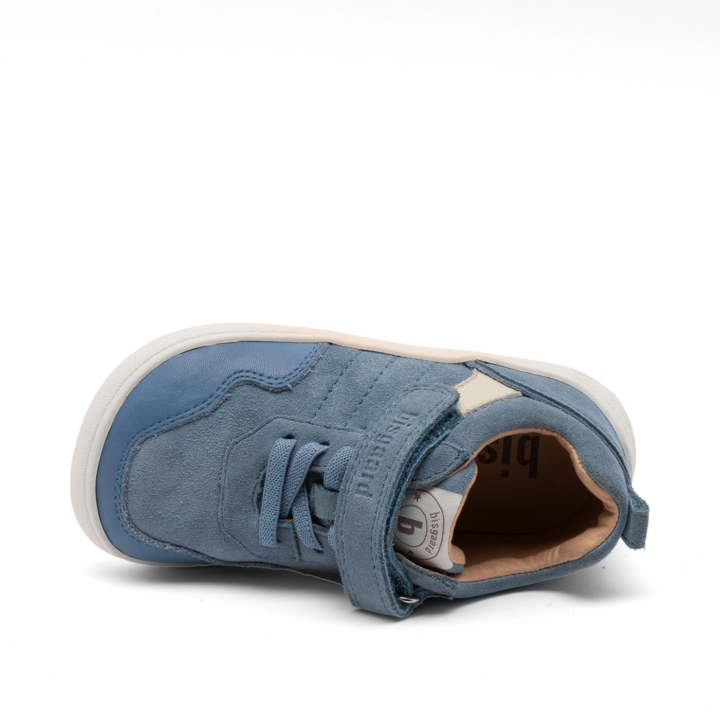 Chaussons Ballerine Bisgaard Enfant - Semelle Souple Pieds Nus, Fermeture Velcro, Intérieur Doux Coton