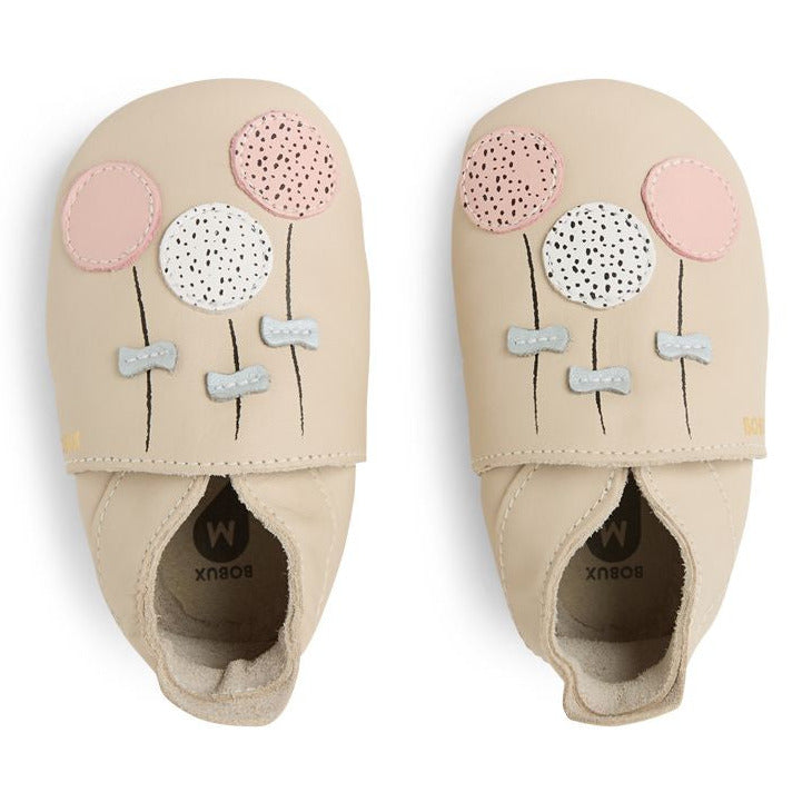 Bobux Pantuflas Balloons Milk