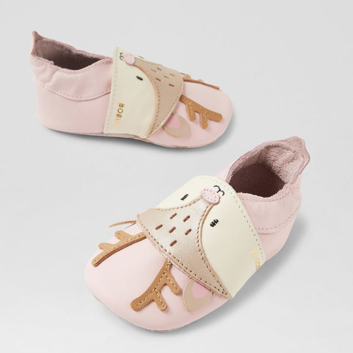Bobux Chaussons Fawna Rosewater