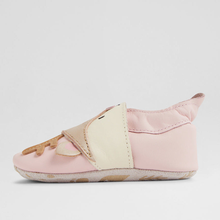 Bobux Chaussons Fawna Rosewater