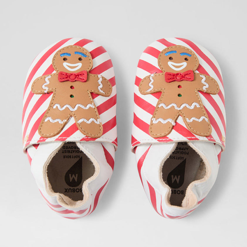 Bobux Pantuflas Gingy White Poppy