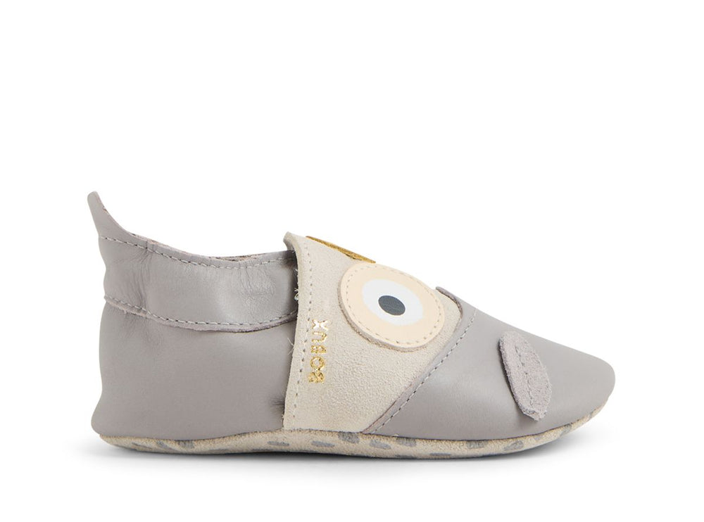 Bobux Pantuflas Hootie Grey Gull