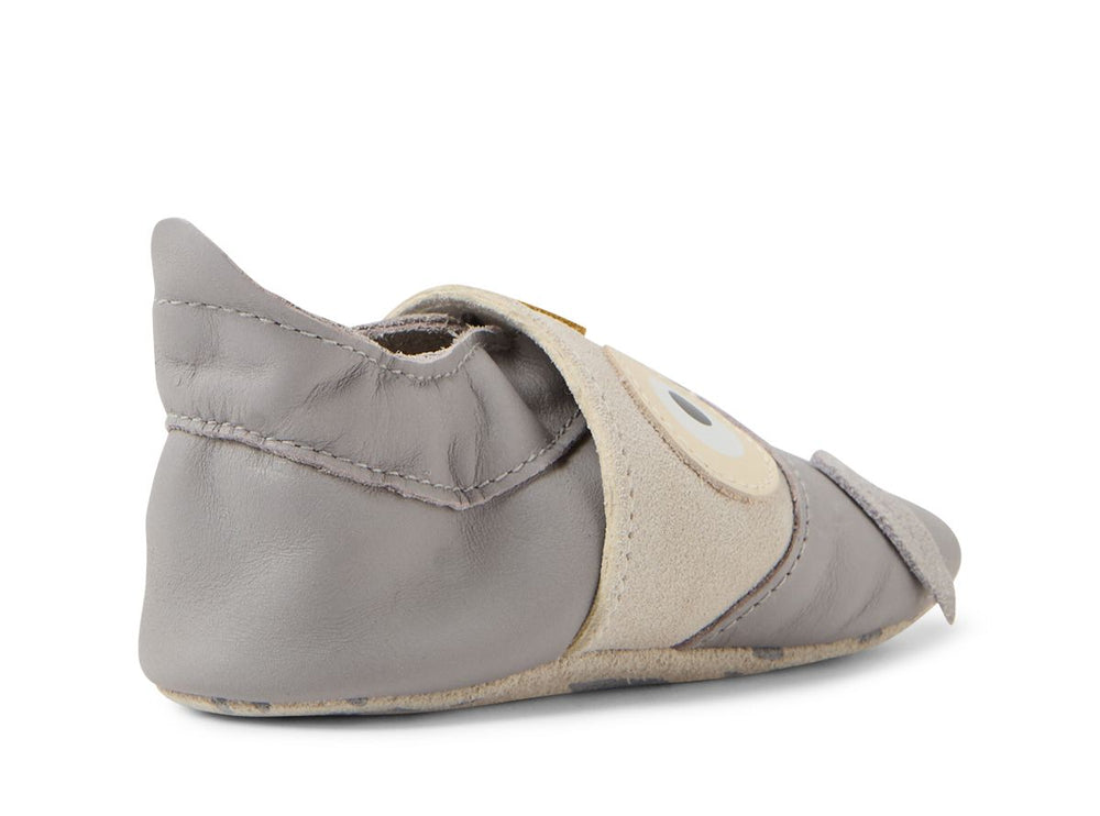 Bobux Pantuflas Hootie Grey Gull