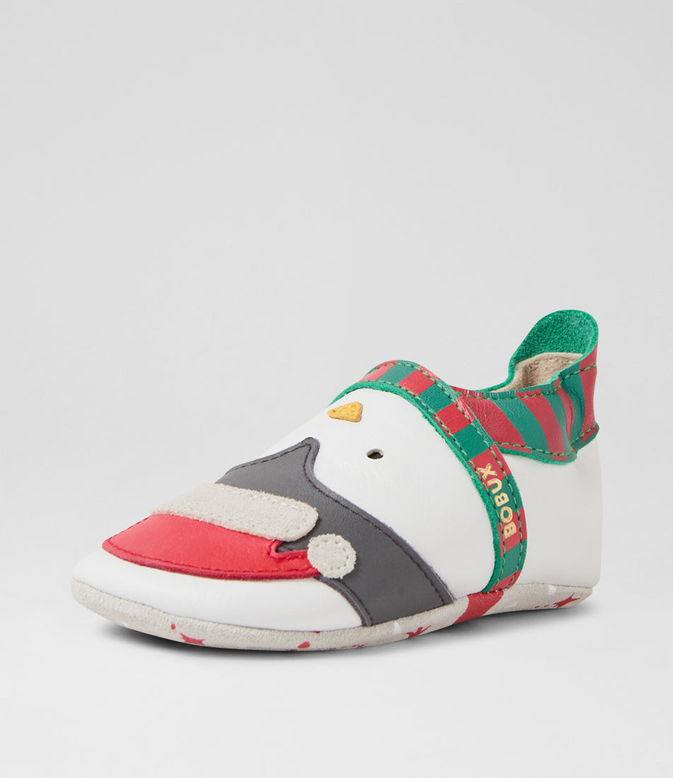 Bobux Pantuflas Jingle White Poppy