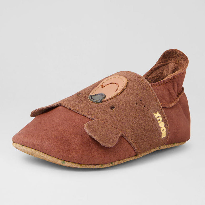 Bobux Chaussons Papa Bear Toffee