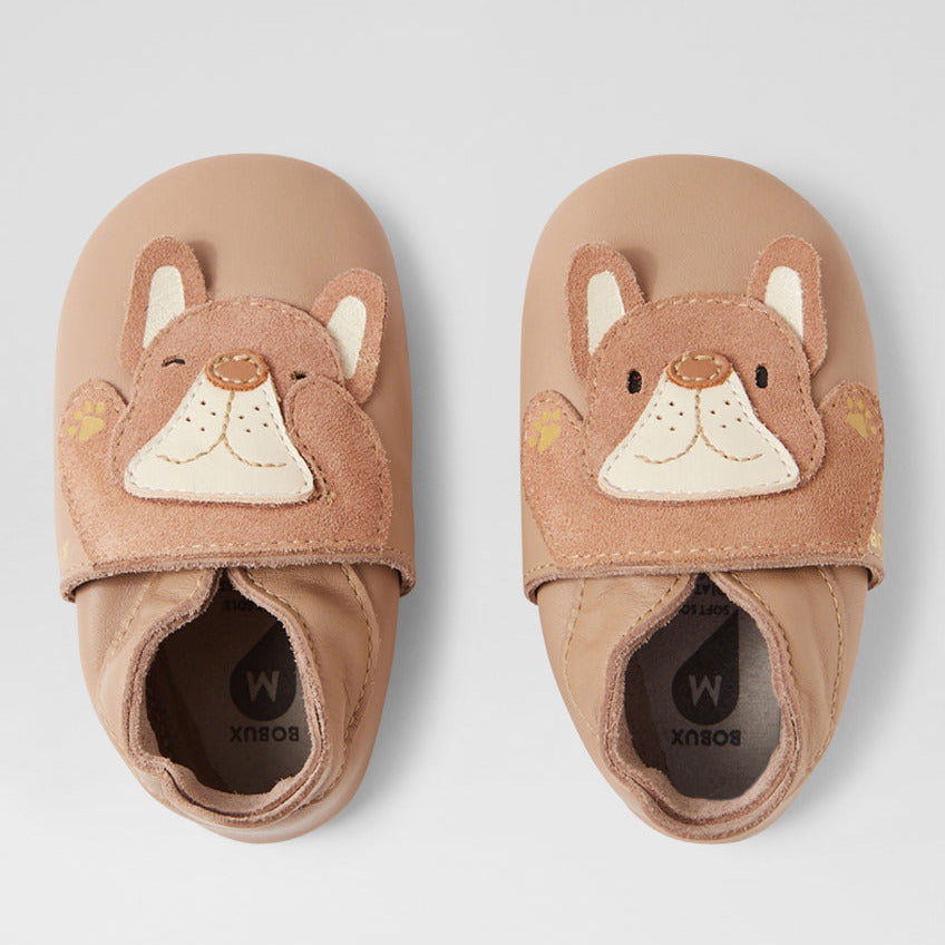 Bobux Chaussons Puppy Warm Taupe