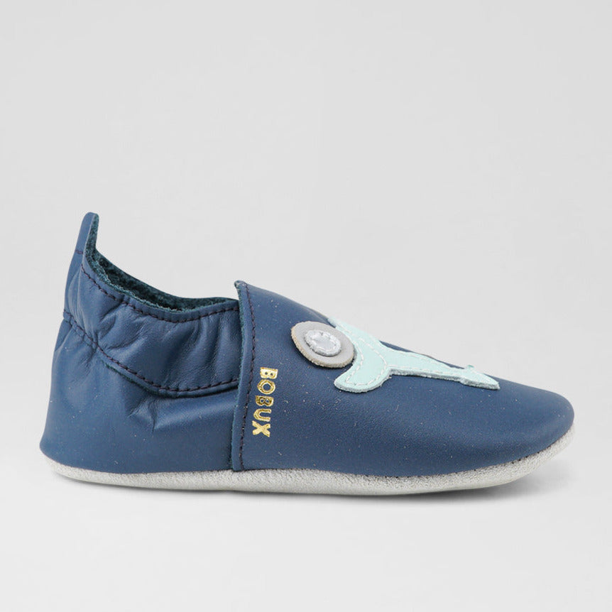 Bobux Chaussons Scoot Navy