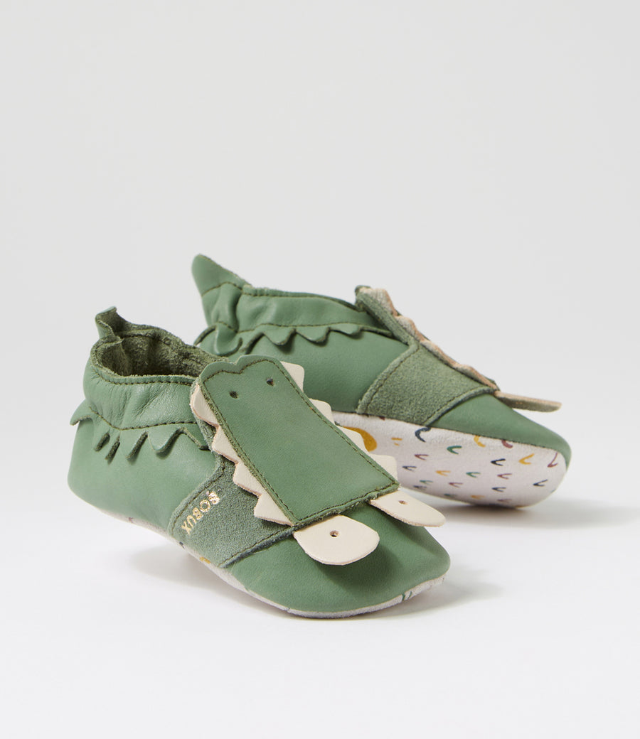 Bobux Chaussons Snap Olive