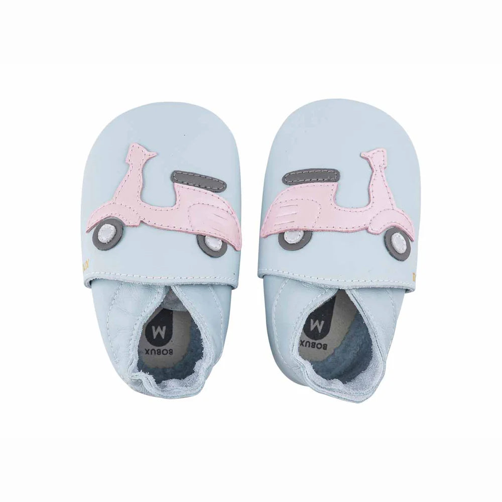 Bobux Chaussons Scoot Sky Grey