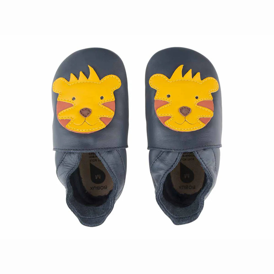 Zapatitos Bobux Tigre Azul Marino