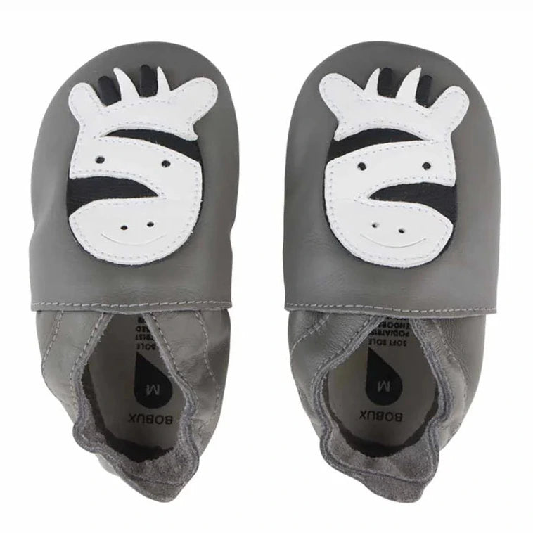 Bobux Soft Sole Desert Arctic - Chaussures Semelles Souples Bébé Avec Scratch
