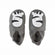 Bobux Chaussons Zebra Grey