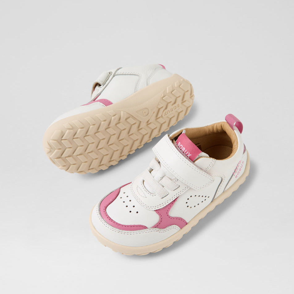 Bobux Neo White-Cashmere Rose