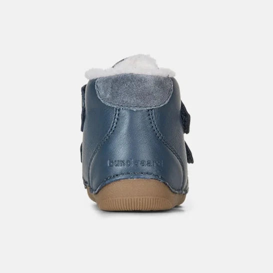 Bundgaard Petit Strap Forro Barefoot Navy