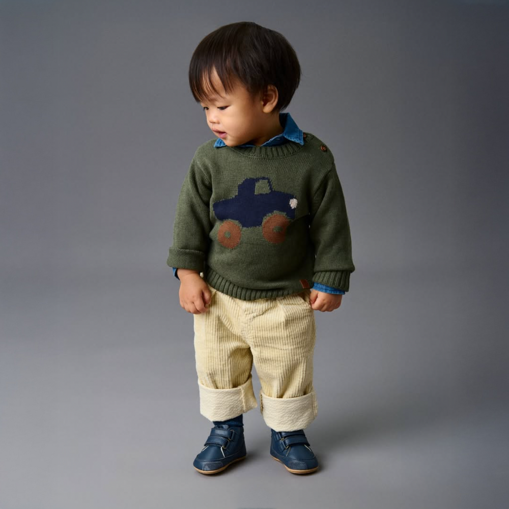 Bundgaard Prewalker Barefoot Strap Marino