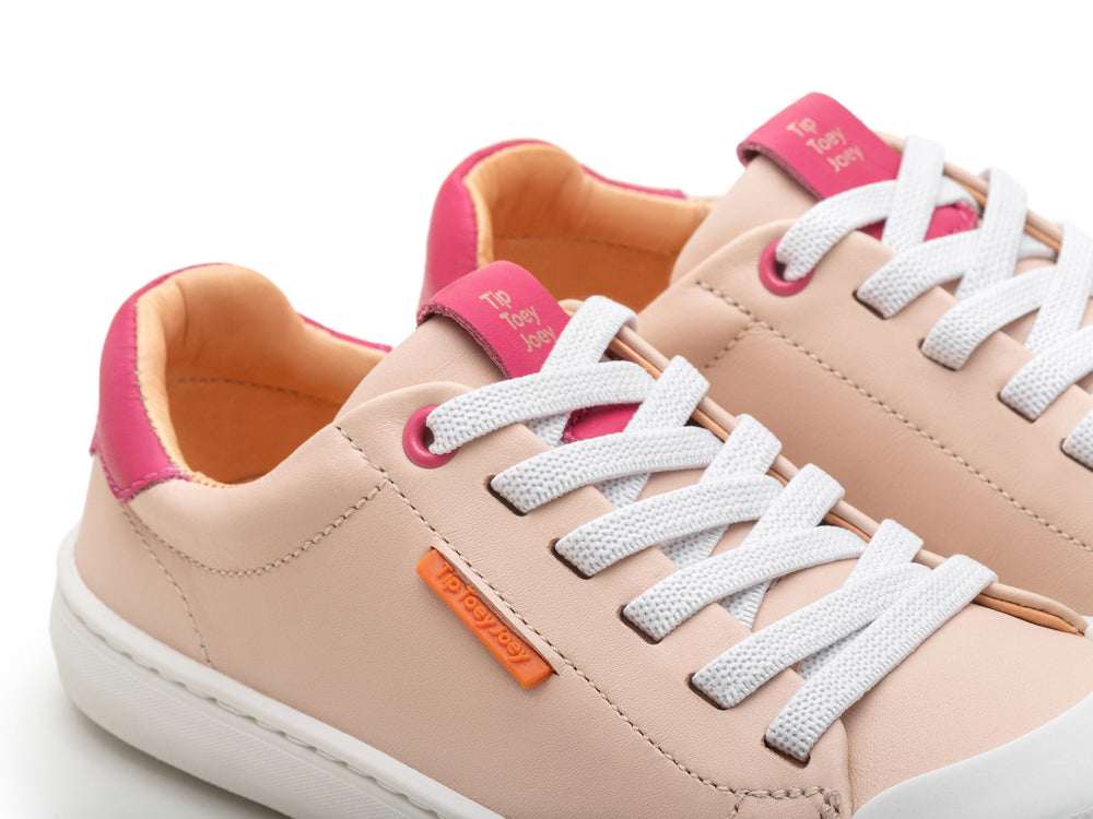 Tip Toey Joey Kidos Sneakers Volt Colors Papaya Cream Pitaya Pink