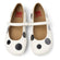 Camper Ballerines Twins Blanc Pois