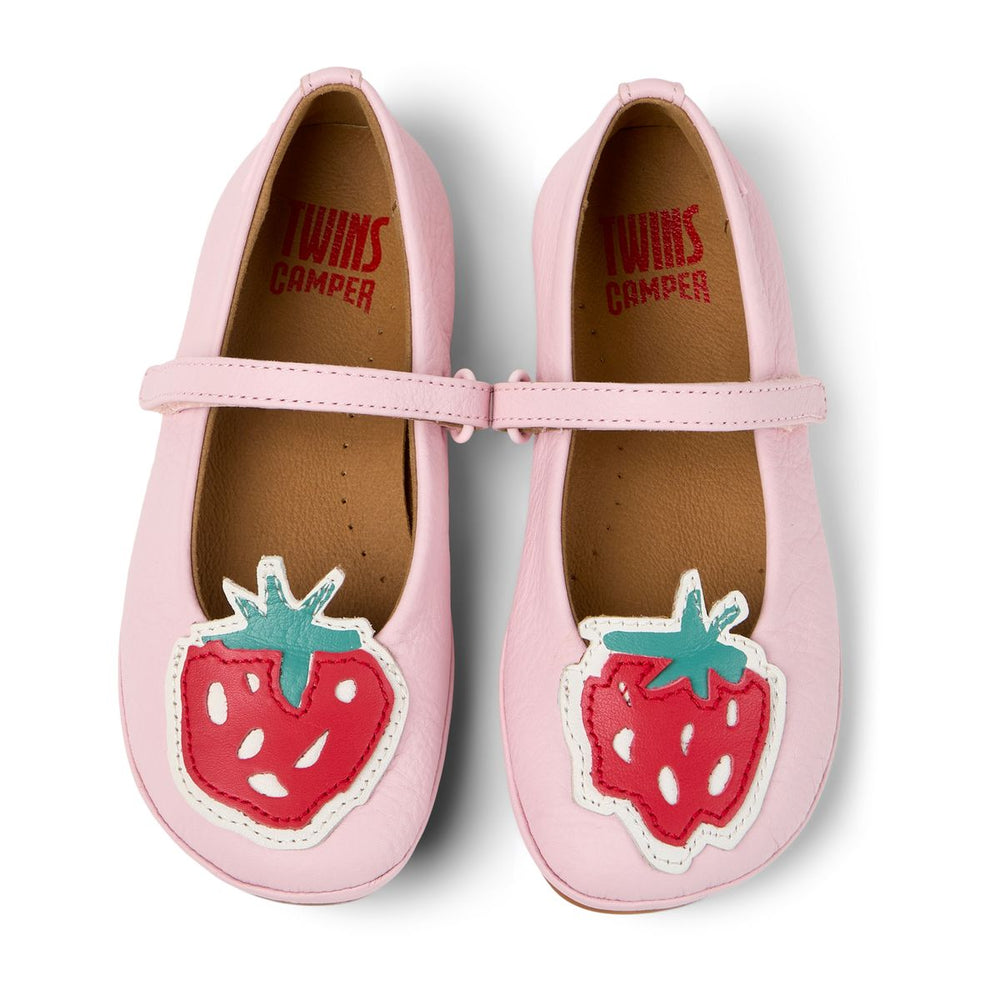 Camper Ballerines Twins Rose Fraise