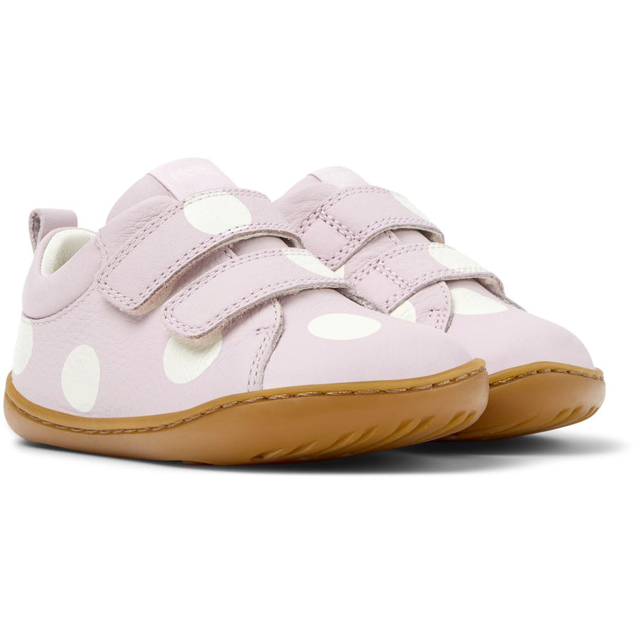 Camper FW Peu Velcros Twins Lunares Rosa