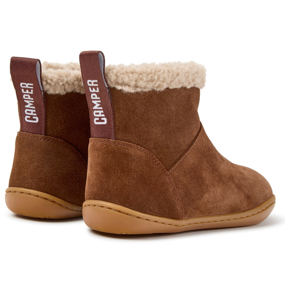Camper Peu Kids Botas Forro Pecan