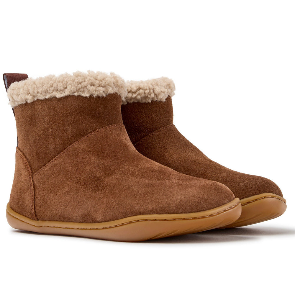 Camper Peu Kids Botas Forro Pecan