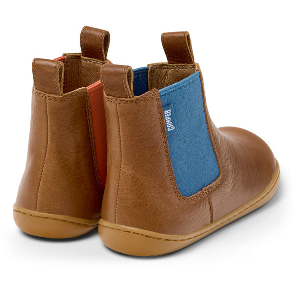 Camper Kids Peu Botas Twins Marron