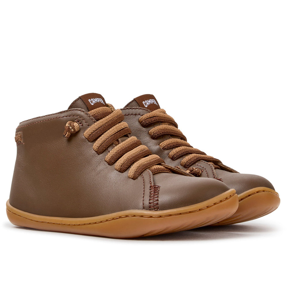 Camper Kids Peu Montantes Camel Marron