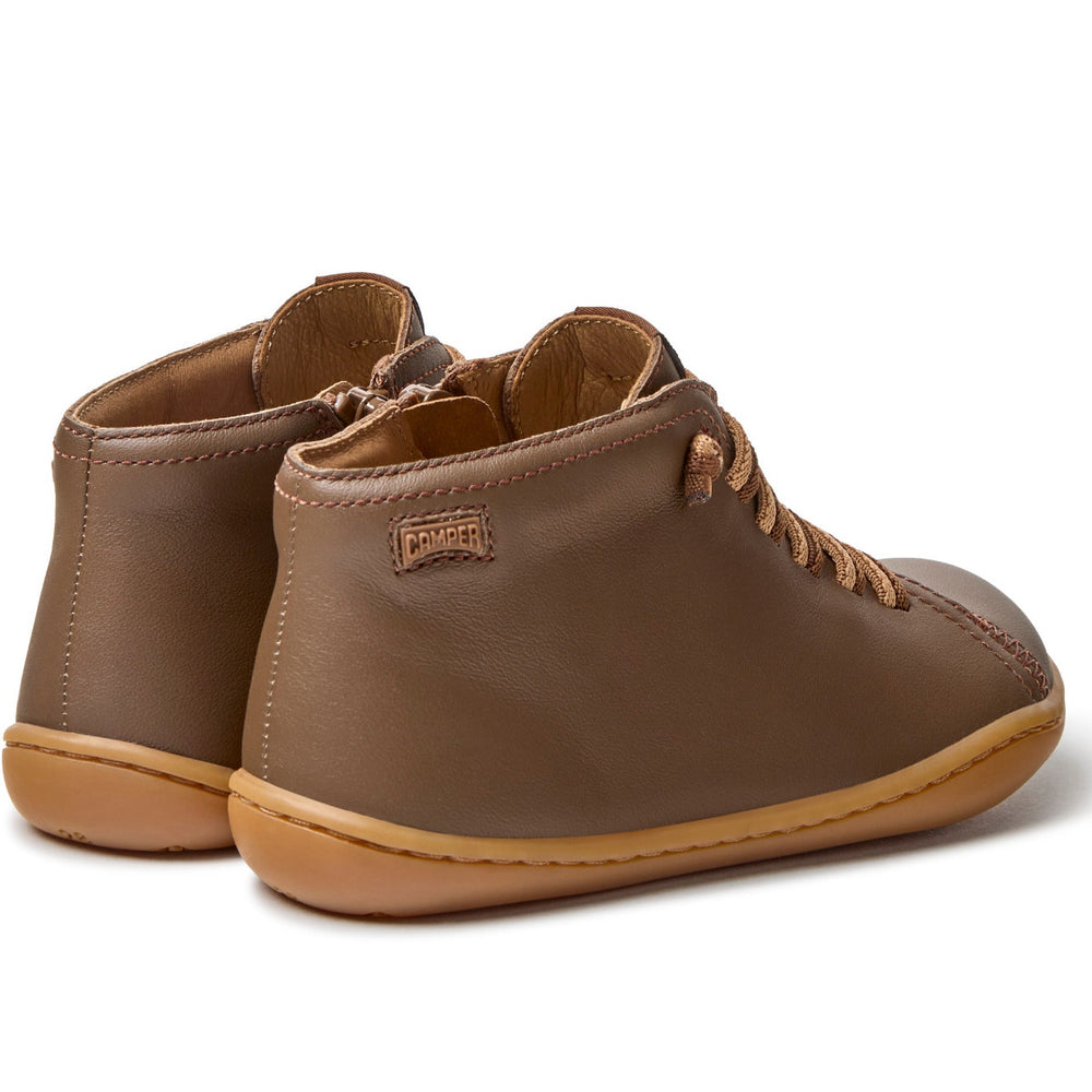 Camper Kids Peu Montantes Camel Marron