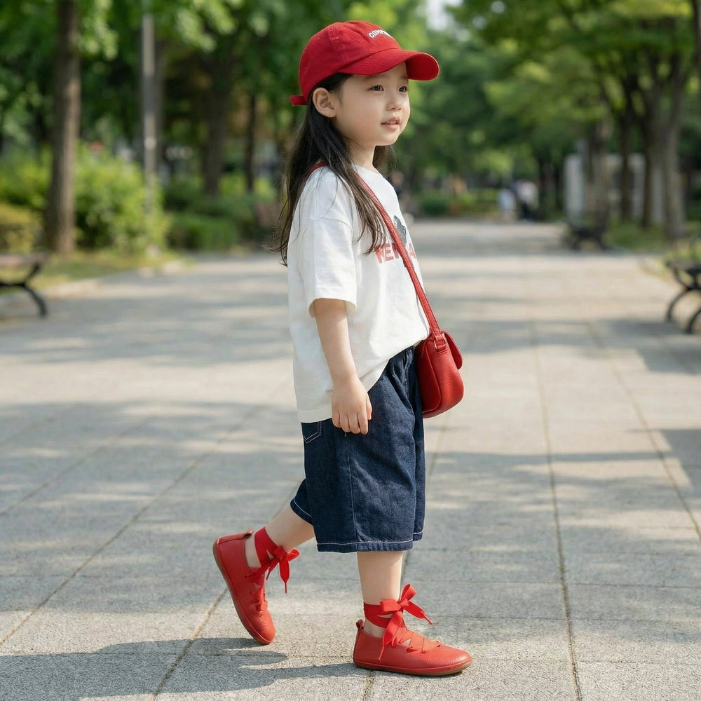 Camper Bailarinas Rojo