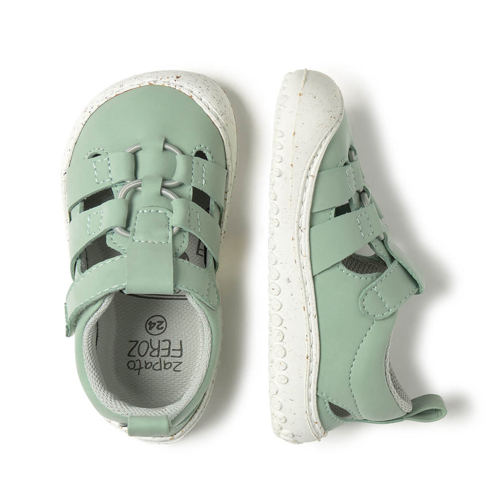 Zapato Feroz Rockers Canet Mint Microfibra