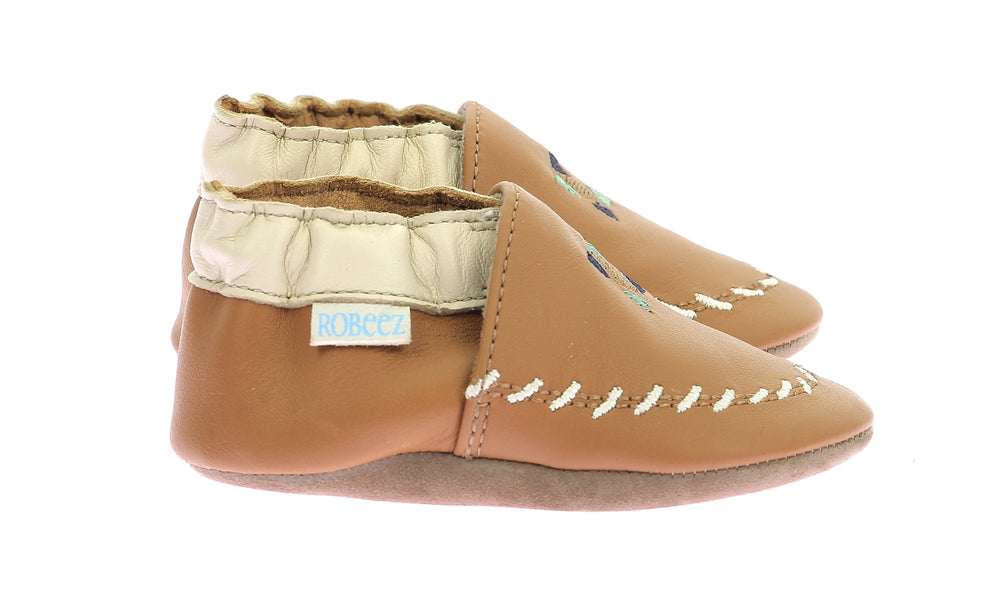 Robeez Chaussons In and Out Camel