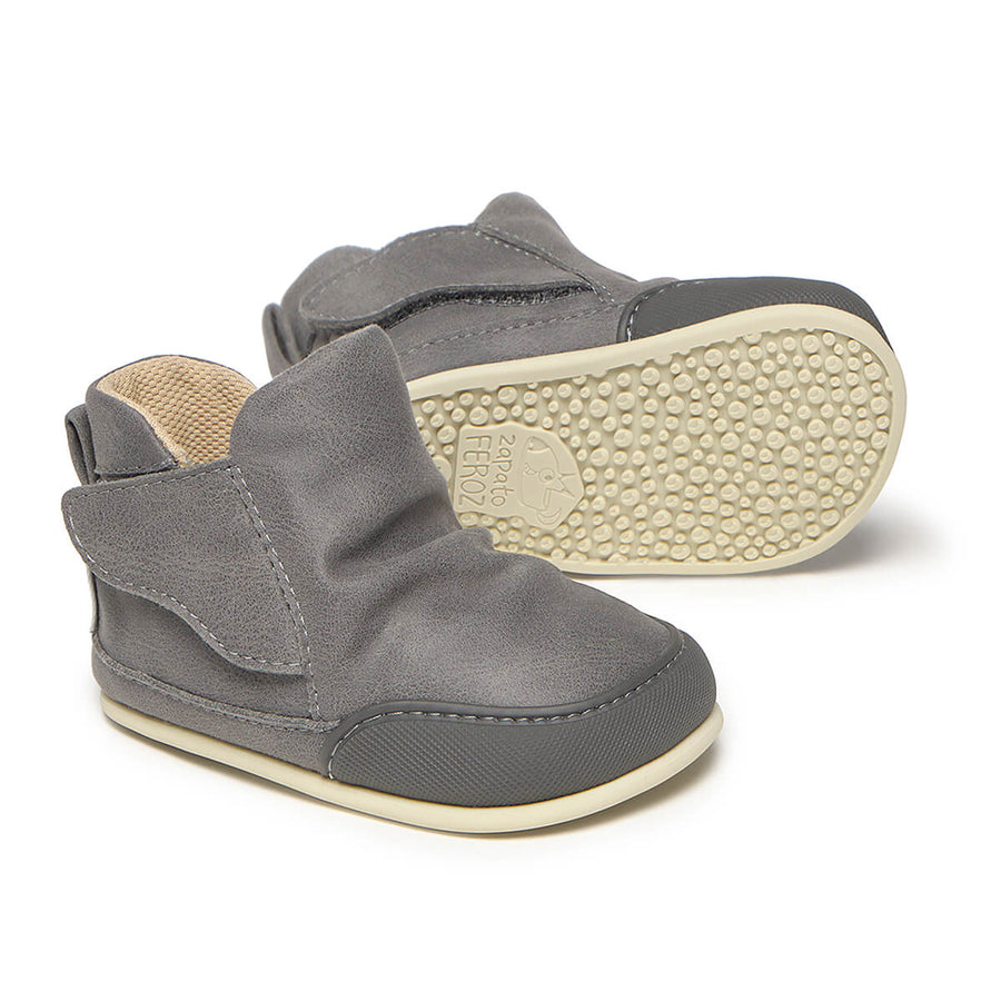Zapato Feroz Féroces Chelva Gris Crack