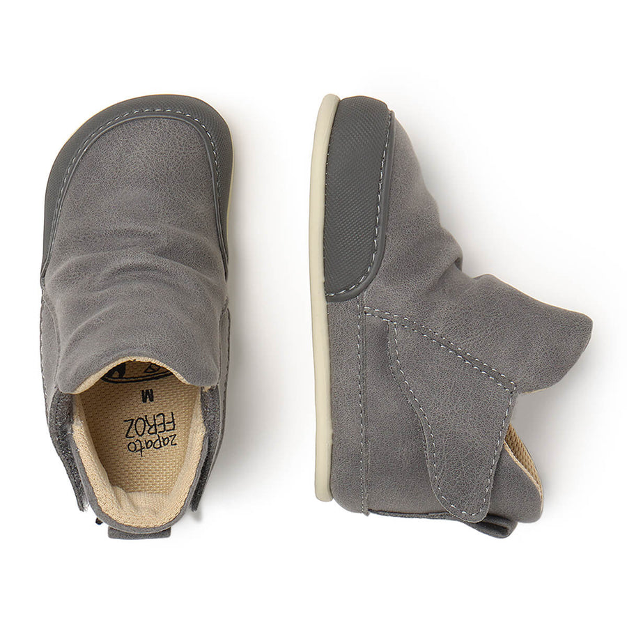 Zapato Feroz Féroces Chelva Gris Crack