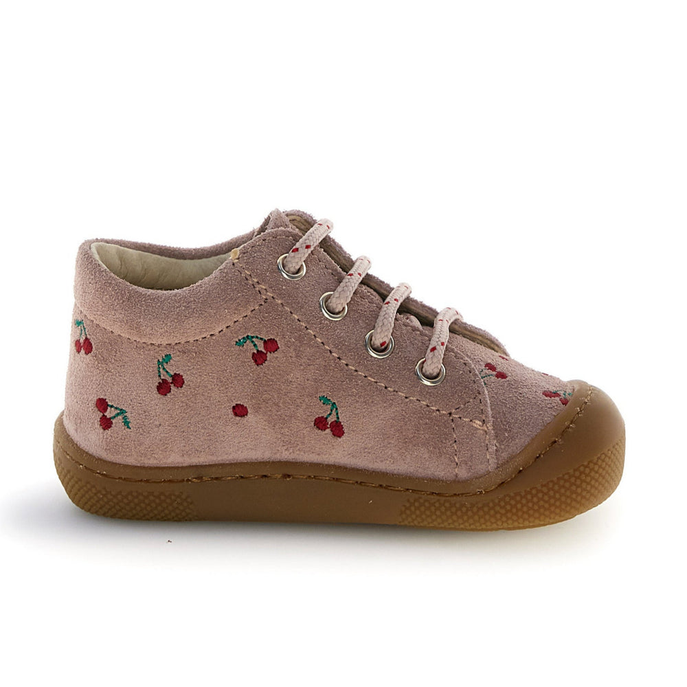Naturino Barefoot Orec Lacets Cherry Rose