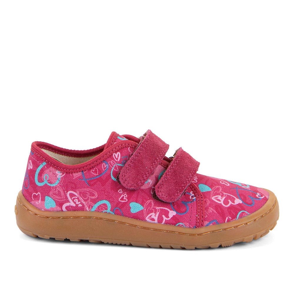 Froddo Barefoot Canvas Fuxia Plus