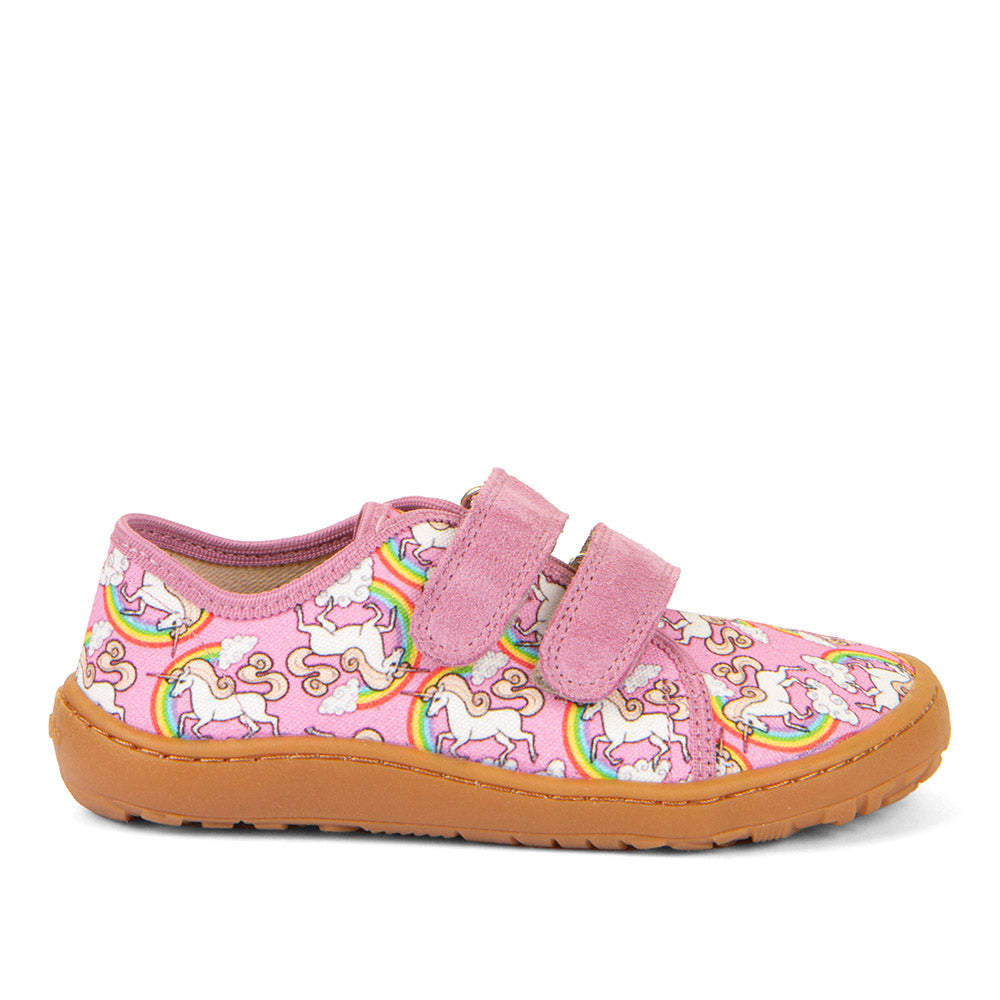 Froddo Barefoot Canvas White Pink