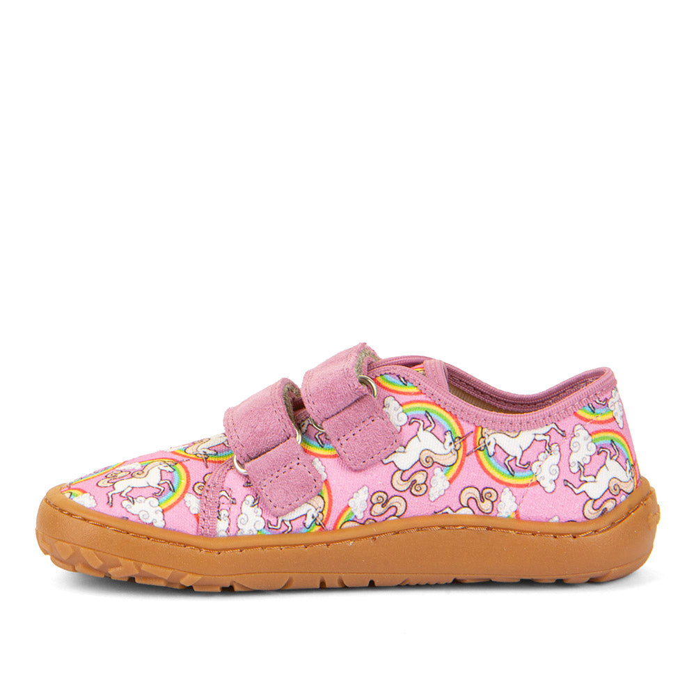 Froddo Barefoot Canvas White Pink