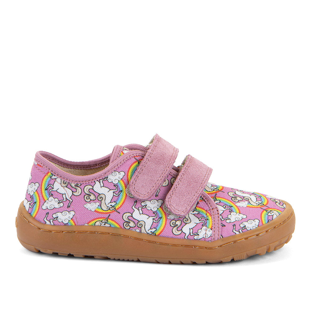 Froddo Barefoot Canvas White Pink