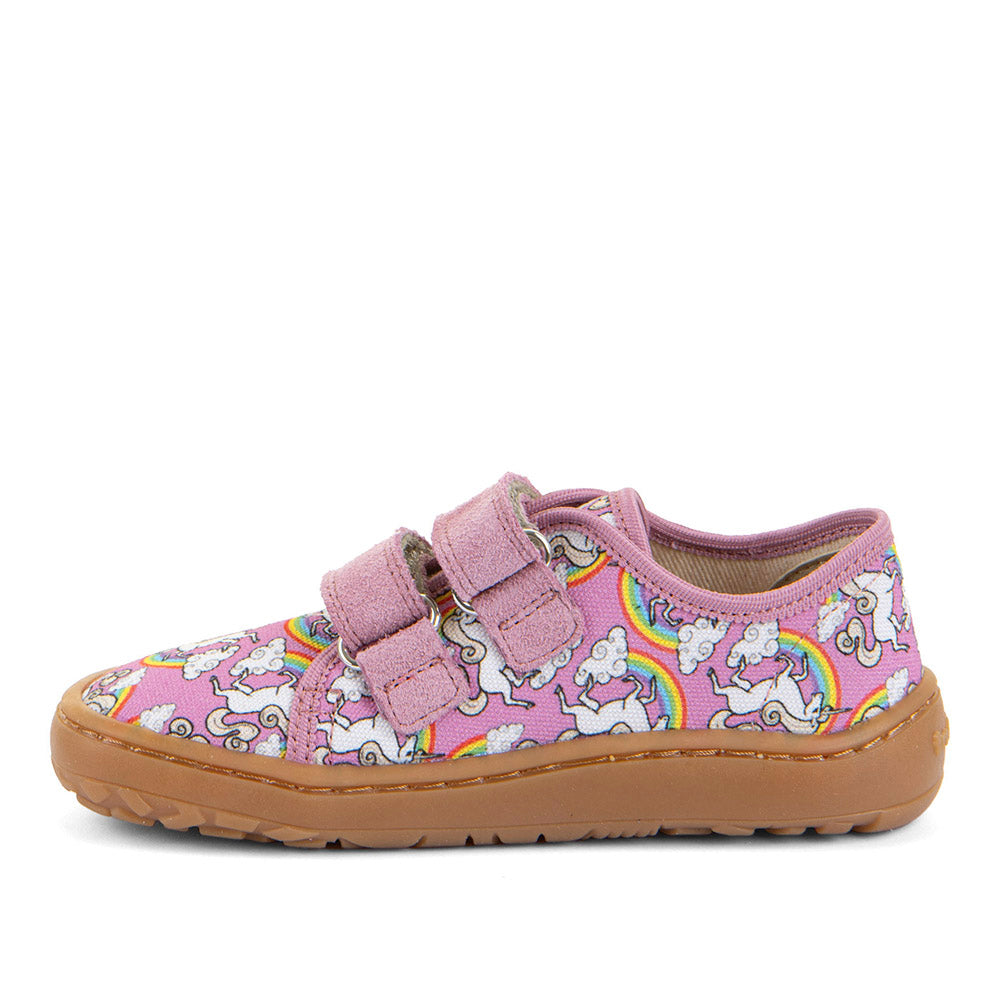 Froddo Barefoot Canvas White Pink