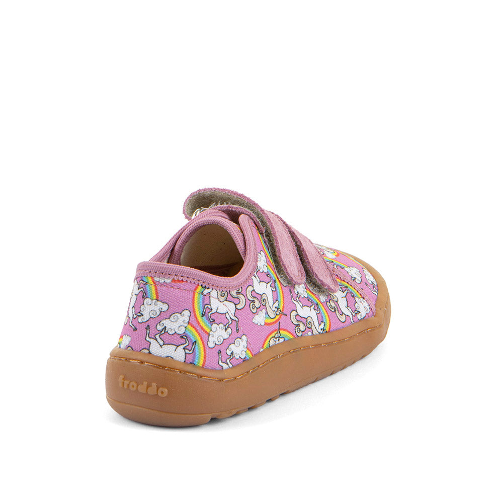 Froddo Barefoot Canvas White Pink