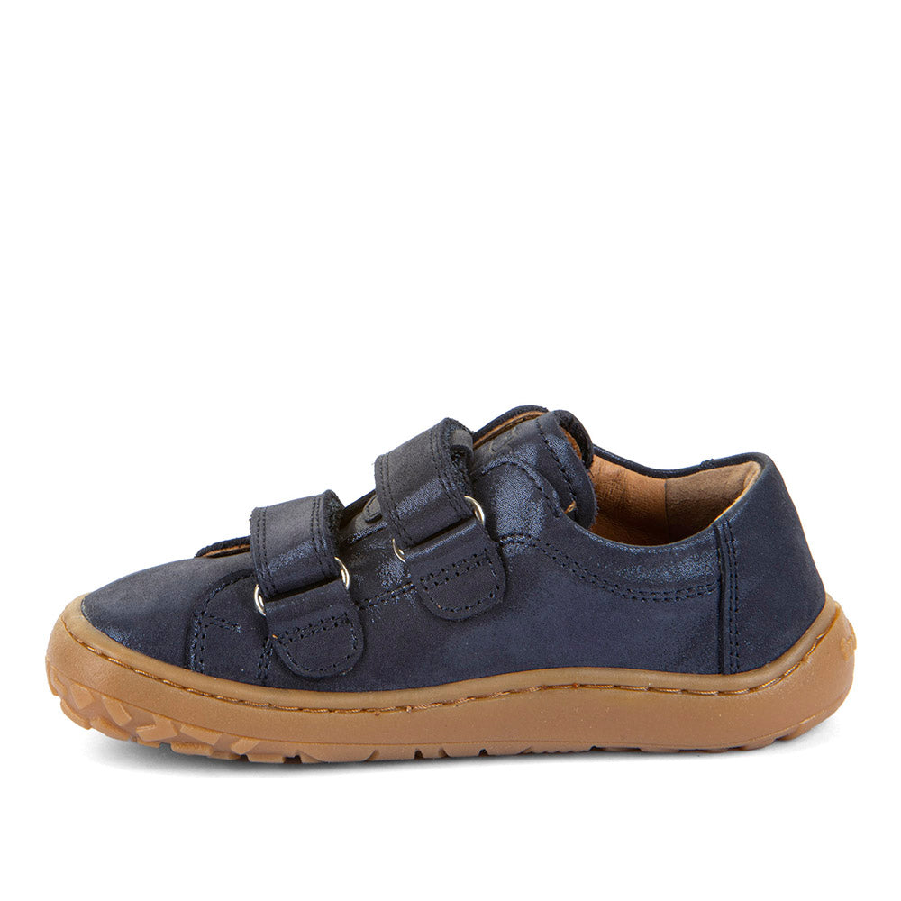 Froddo Barefoot Cuir Velcros III Blue Plus