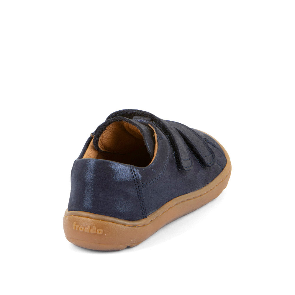 Froddo Barefoot Cuir Velcros III Blue Plus
