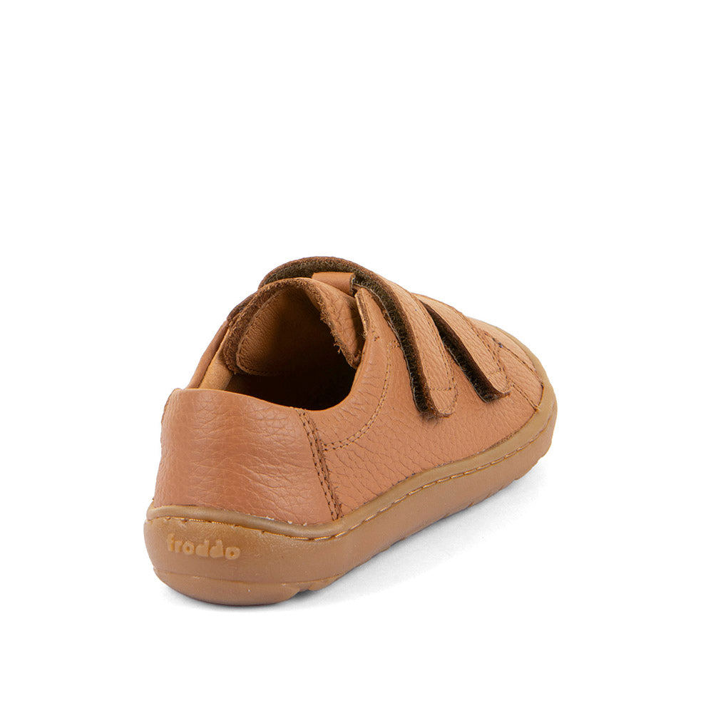Froddo Barefoot Cuir Velcros III Cognac