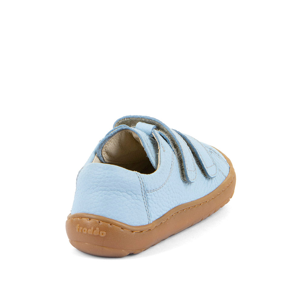 Froddo Barefoot Cuir Velcros III Light Blue