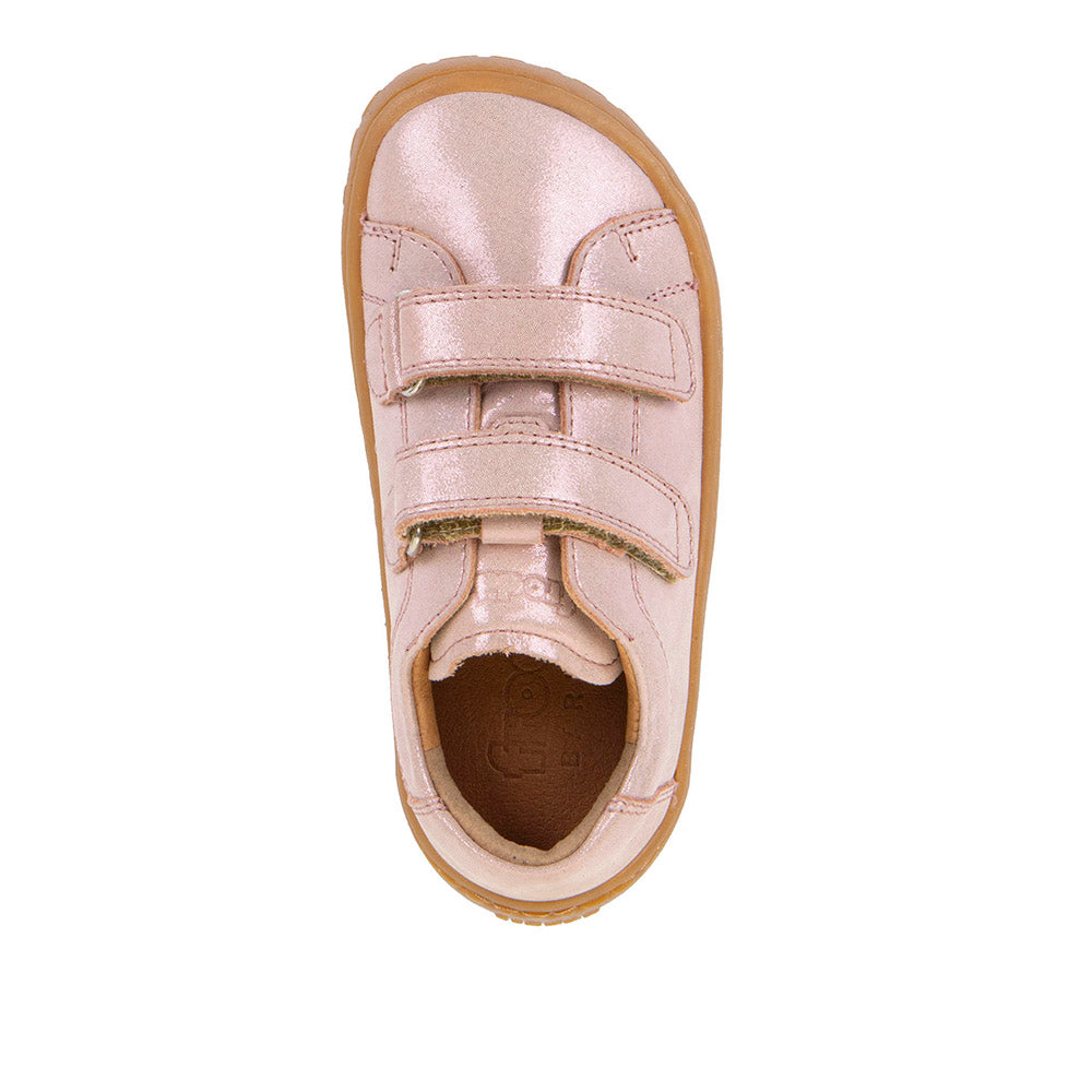 Froddo Barefoot Cuir Velcros III Pink Shine