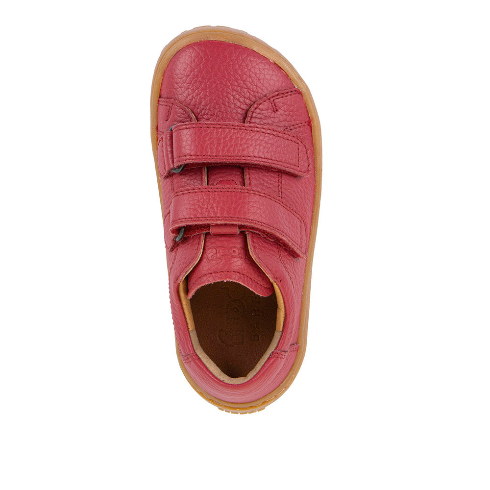 Froddo Barefoot Cuir Velcros III Red