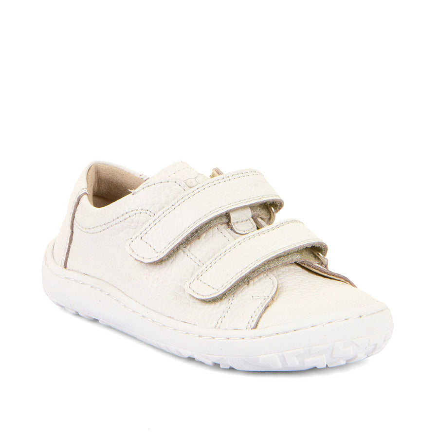 Froddo Barefoot Cuir Velcros III White